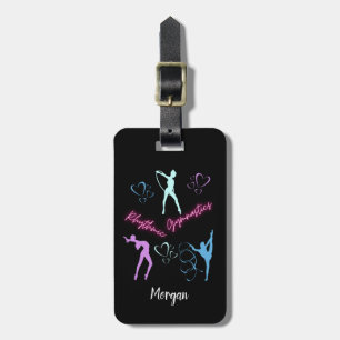 新体操フープ、リボン、ボール ラゲッジタグ