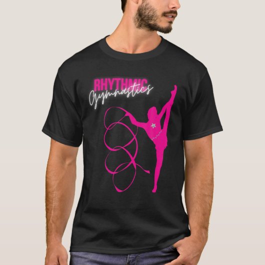 新体操ホットピンク Tシャツ (正面)