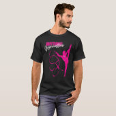 新体操ホットピンク Tシャツ (正面フル)