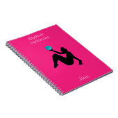 新体操ボールルーチンノート ノートブック (右側)