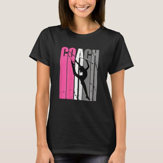 新体操ライフインストラクター振付家 Tシャツ (正面)