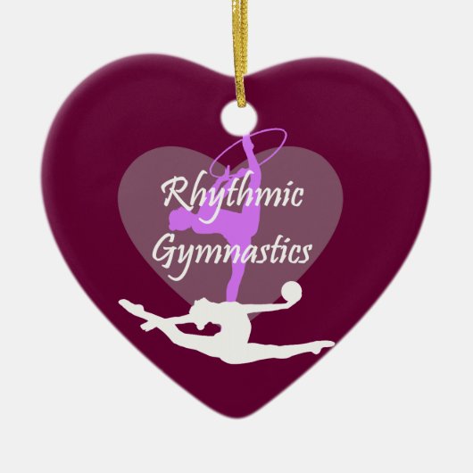 新体操 セラミックオーナメント (正面)