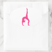 新体操 楕円形シール (バッグ)