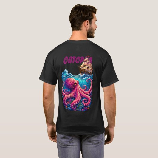 新作タコデザインTシャツ | 入荷しました Tシャツ (裏面フル)