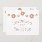 新作リトル・ワンおめでとう ポストカード (正面/裏面)