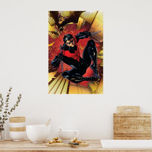 新作52 – 夜の#1 ポスター (キッチン)