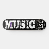 新作MUSIC スケートボード (横)