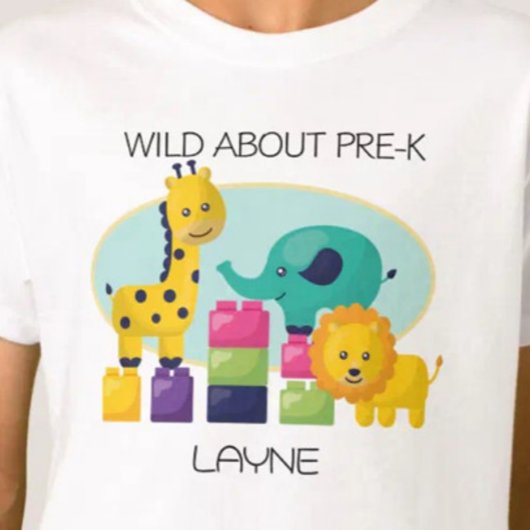 新価格!かわいい オリジナル プリK園児用 Tシャツ