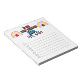 新先生パーソナライズされた新学期時代to-do ノートパッド (アングル)