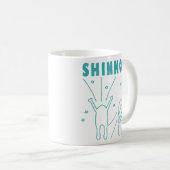 「新光9」深い呼吸 コーヒーマグカップ (正面右)