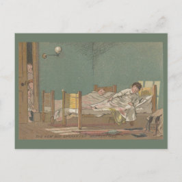 新入り子：魅惑の寝具 ポストカード