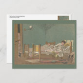 新入り子：魅惑の寝具 ポストカード (正面/裏面)