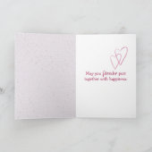 新入生のお祝い カード (内部)