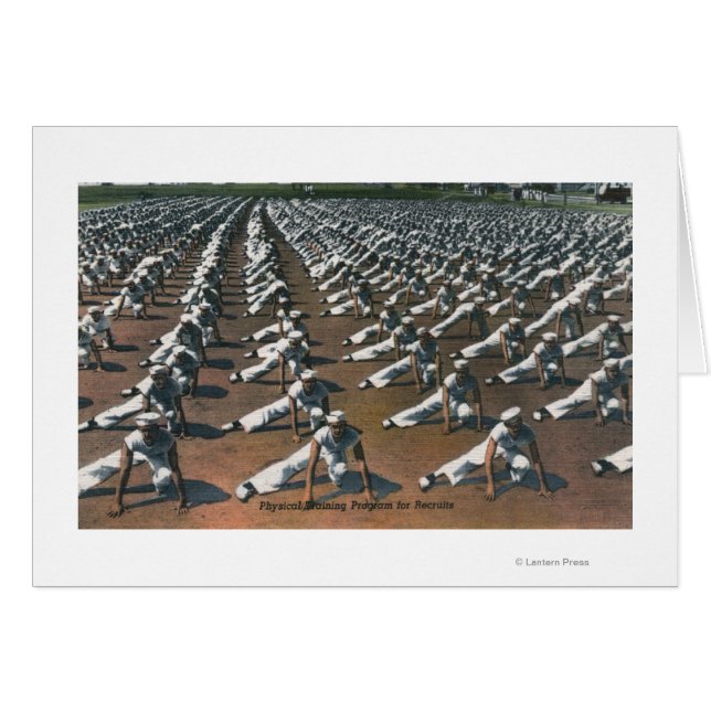 新入社員のための体育プログラム – 米国海軍 (正面横)