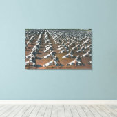 新入社員のための体育プログラム – 米国海軍 キャンバスプリント (インサイチュ (ウッドフロア))