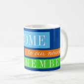 新入社員ウェルカムトリートのオンボーディング コーヒーマグカップ (正面右)