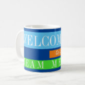 新入社員ウェルカムトリートのオンボーディング コーヒーマグカップ (正面左)