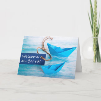 新入社員シリーズ – チームへようこそ – オンボード カード