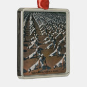 新兵のための体育訓練計画-米国海軍 メタルオーナメント (右)