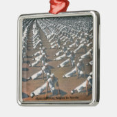 新兵のための体育訓練計画-米国海軍 メタルオーナメント (左)