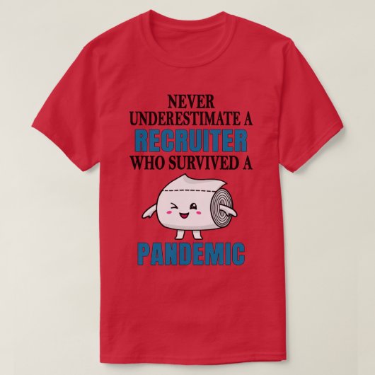 新兵クール者の世界的流行 Tシャツ (デザイン正面)