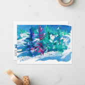 新冬の木#170108 ノートカード (正面/裏面インサイチュ)