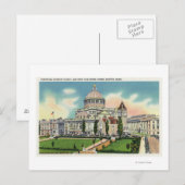 新出版社の外観 ポストカード (正面/裏面)