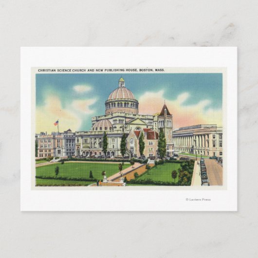 新出版社の外観 ポストカード (正面)