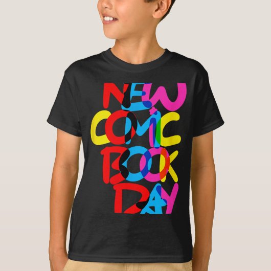新刊コミックデイ (重複) Tシャツ (正面)