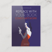 新刊発売 | 著者プロモーションカバーアートワーク 名刺 (正面)