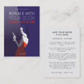 新刊発売 | 著者プロモーションカバーアートワーク 名刺 (正面/裏面)