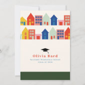 新卒デビュー ブロック卒業お礼 サンキューカード (裏面)