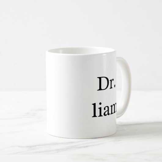 新博士ギフト、PHD卒業医学学生ギフト コーヒーマグカップ (正面右)