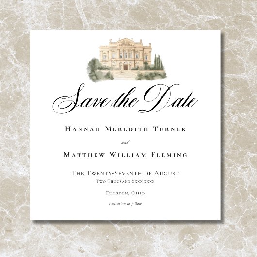 新古典エレガントヴィンテージシ結婚ーン セーブザデート