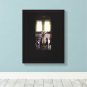 新古典大理石彫刻キャンバス キャンバスプリント (インサイチュ (ウッドフロア))