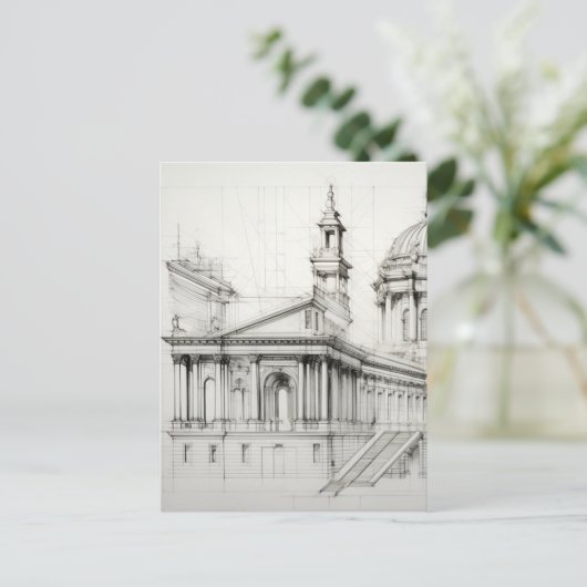 新古典建築はがき シーズンポストカード (スタンド正面)