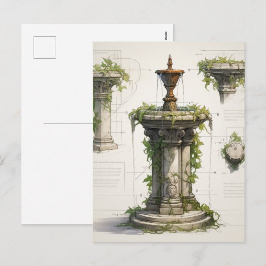 新古典建築はがき シーズンポストカード (正面/裏面)