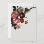 新古典派フローラライト&エアリ結婚ーズ 招待状 (裏面)