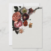 新古典派フローラライト&エアリ結婚ーズ 招待状 (裏面)