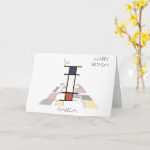 新可塑性スタイルモノグラム。手紙I カード (黄色い花)