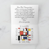 新可塑性スタイルモノグラム。文字Z カード (内部)