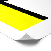 新可塑性モンドリアンスタイル ポスター (角)