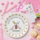 新可塑性芸術エレガントモノグラム。文字Y ペーパープレート (パーティー)