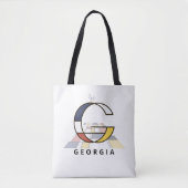 新可塑性魅力的スタイルモノグラム。文字G トートバッグ (正面)