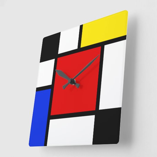 新可塑性2 スクエア壁時計 (傾斜)