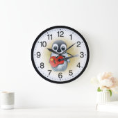 新吟レトロ ラージ壁時計 (ホーム)