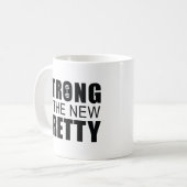 新品は強かわいらしい コーヒーマグカップ (正面左)