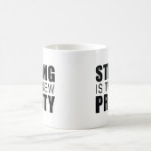 新品は強かわいらしい コーヒーマグカップ (中央)