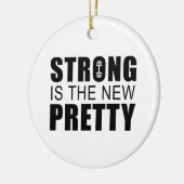 新品は強かわいらしい セラミックオーナメント (左)