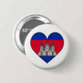 新品!! – カンボジアハートピンバックバッジブランド 缶バッジ (正面&裏面)